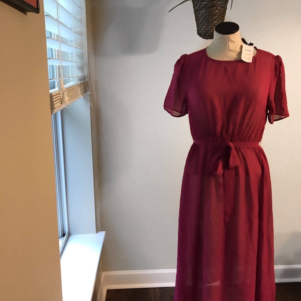 ASOS Sheer Babydoll dress